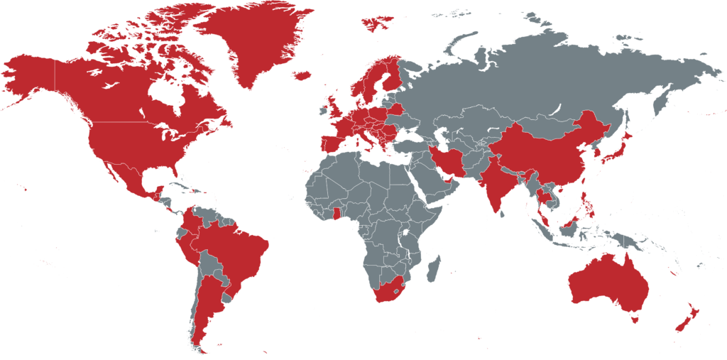 Weltkarte Verteilung Morbus Basedow