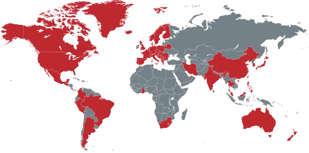 Weltkarte Verteilung Morbus Basedow
