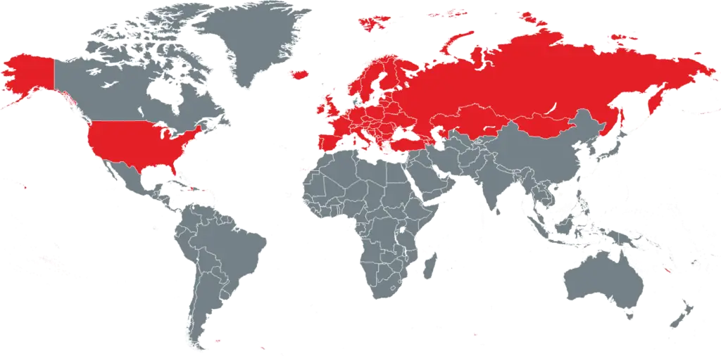 Globale Verbreitung von Borreliose