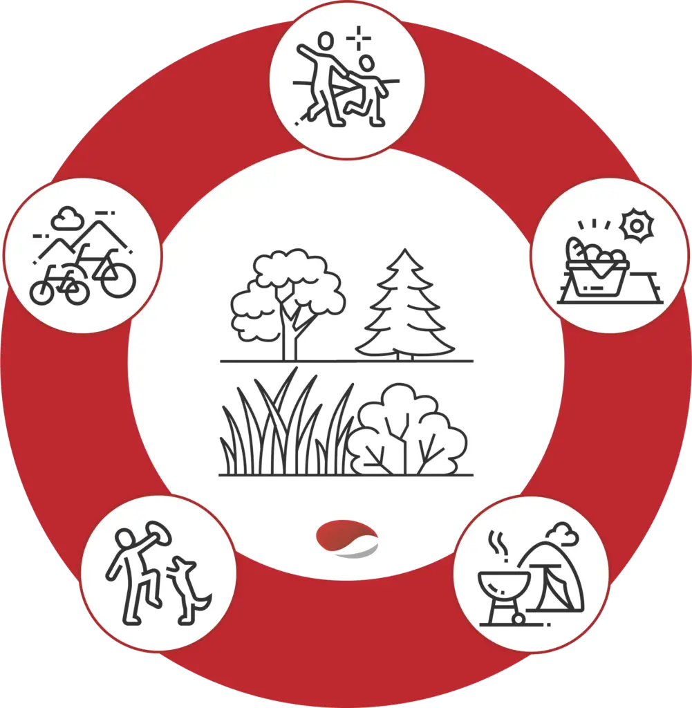 Zeckenaufkommen Orte